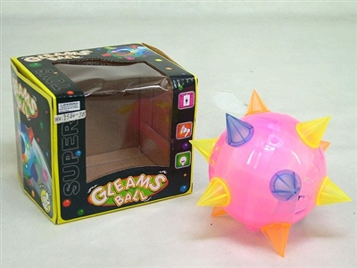 FLASHING JUMP BALL WITH AN ENGLISH SONG(3 LIGHTS) S SIZE - ST223253
