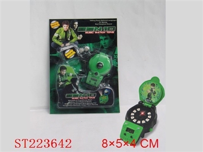 真人版BEN10音乐手表 - ST223642