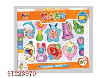 婴儿摇铃（10PCS） - ST223970