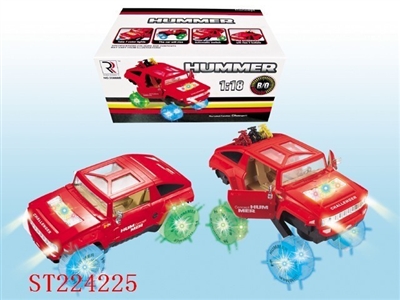 B/O DEFORMATION HUMMER CAR WHEEL WITH LIGHT(3 COLORS) - ST224225