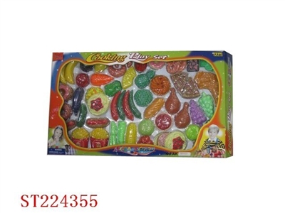 吹瓶食物套58PCS - ST224355