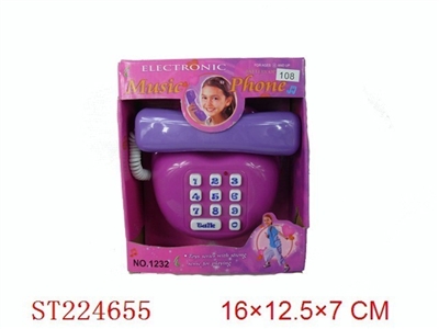 TELEPHONE W/LIGHT@MUSIC - ST224655