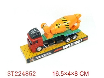 PULL-BACK TRUCK(2 SYTLES ASSORTED) - ST224852