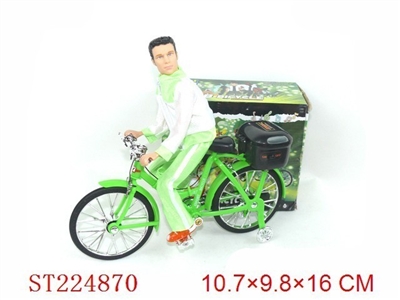 B/O BICYCLE W/MAN - ST224870