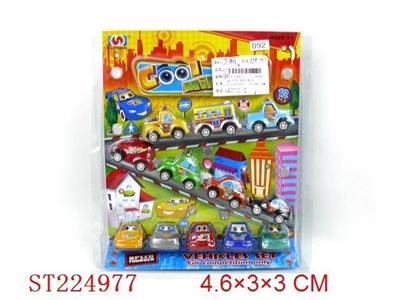 PULL-BACK CAR(12PCS ) - ST224977