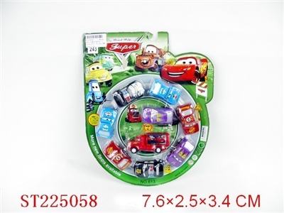 PULL-BACK CAR(9PCS) - ST225058