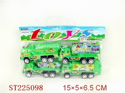 PULL-BACK TRUCK(4PCS) - ST225098