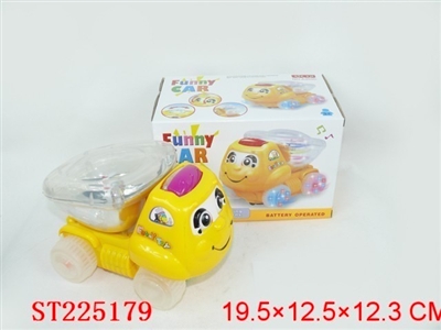 B/O FUNNY CAR WHEEL WITH FLASH LIGHT - ST225179
