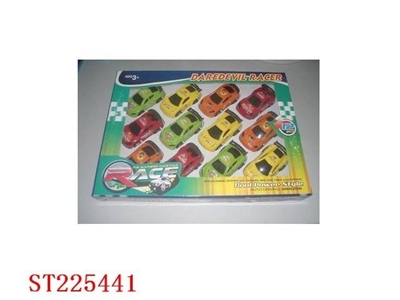PULL-BACK CAR(12PCS) - ST225441