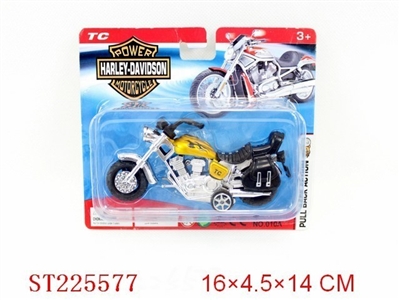 PULLING BACK MOTORCYCLE - ST225577