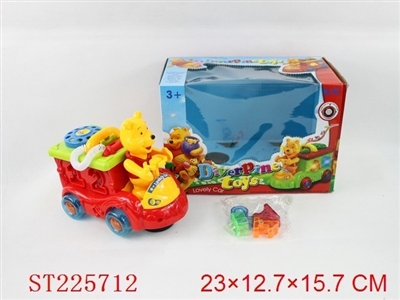 B/O CARTOON CAR W/LIGHT&MUSIC - ST225712
