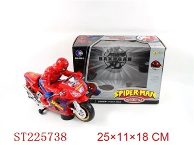 B/O MOTORCYCLE AND SPIDERMAN - ST225738