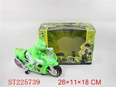 BEN 10 B/O MOTORCYCLE AND MAN - ST225739