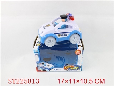 B/O POLICS CAR W/LIGHT&MUSIC - ST225813