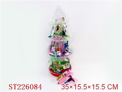 WATER GUN WITH CANDY 20PCS/BOTTLE - ST226084