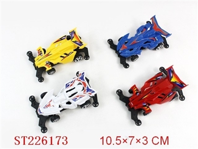 PULL-BACK CAR(4 COLORS ASSORTED) - ST226173