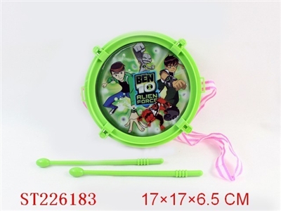 BEN10 17CM JAZZ DRUM - ST226183