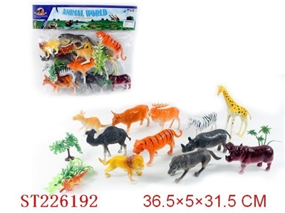 PLASTIC ANIMAL SET - ST226192