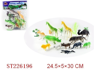 PLASTIC ANIMAL SET - ST226196