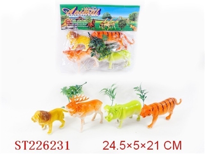 PLASTIC ANIMAL SET - ST226231