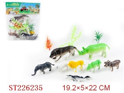 PLASTIC ANIMAL SET - ST226235