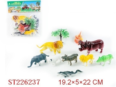 PLASTIC ANIMAL SET - ST226237