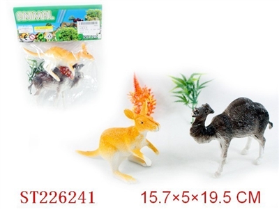 PLASTIC ANIMAL SET - ST226241
