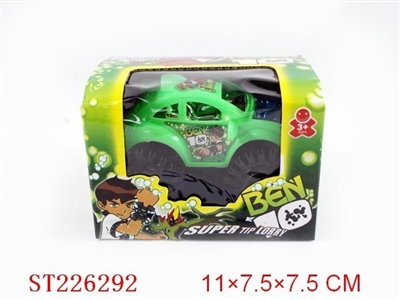 BEN10 B/O STUNT CAR W/LIGHT - ST226292