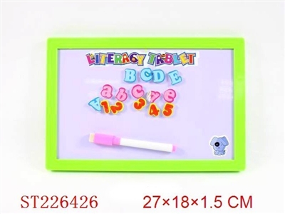 MAGNETIC DRAWING BOARD(BACK SIDE WITH ENGLISH&ARABIC) - ST226426