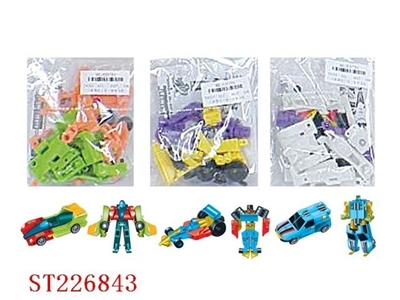 SELF-ASSEMBLED CAR (3 STYLES ASSORTED) - ST226843