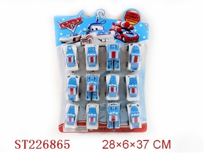 PULL-BACK STORY CAR(4STYLES MIXED) - ST226865