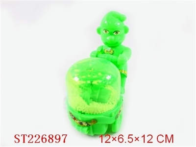 BEN10拉线卡通车带灯 - ST226897