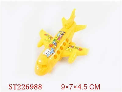 PULL-BACK PLANE(4 COLORS ASSORTED) - ST226988