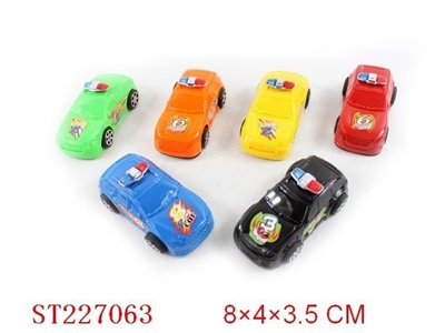 PULL-BACK CAR（6PCS） - ST227063