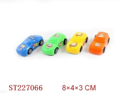 PULL-BACK CAR（4PCS） - ST227066