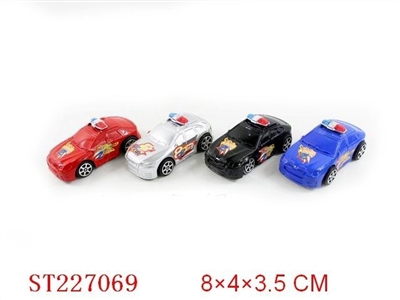 PULL-BACK CAR（4PCS） - ST227069