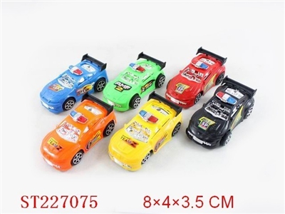 PULL-BACK CAR(6PCS) - ST227075