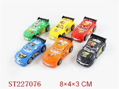 PULL-BACK CAR(6PCS) - ST227076