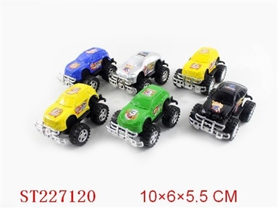 PULL-BACK CAR(6PCS) - ST227120