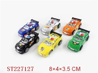 PULL-BACK CAR（6PCS） - ST227127