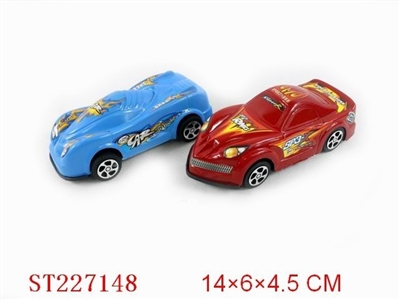 PULL-BACK CAR(2 COLORS 2 STYLES ASSORTED) - ST227148