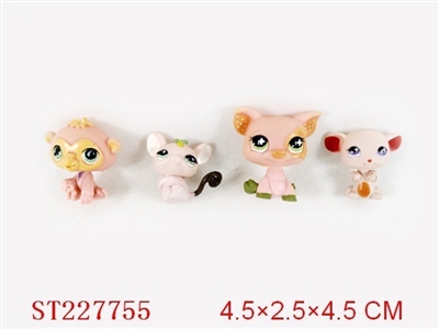 SOFT-PLASTIC TOYS (4 STYLES ASSORTED) - ST227755