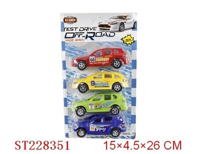 PULL BACK POLICE CAR - ST228351