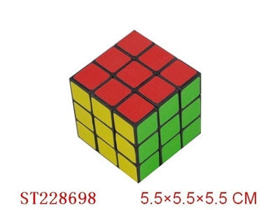 5.5CM贴纸魔方 - ST228698