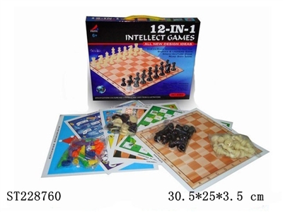 CHESS SET 12 IN 1 - ST228760