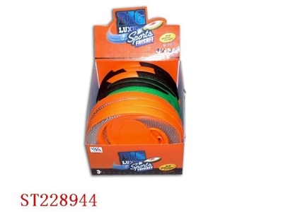 10 INCH PU FRISBEE,12PCS PER DISPLAY,4ASSTD - ST228944