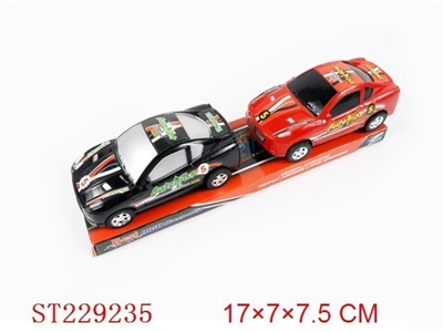 PULL-LINE RACING CAR (3 COLOR ASSORTED) - ST229235
