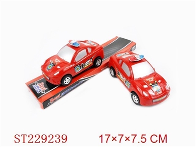 PULL BACK POLICE CAR(3 COLOR ASSORTED ) - ST229239