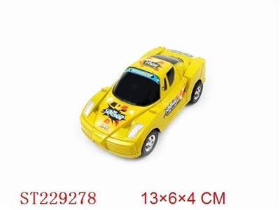 PULL -LINE RACING CAR ( 3 COLOR ASSORTED ) - ST229278
