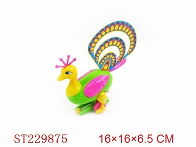 WIND-UP PEACOCK - ST229875